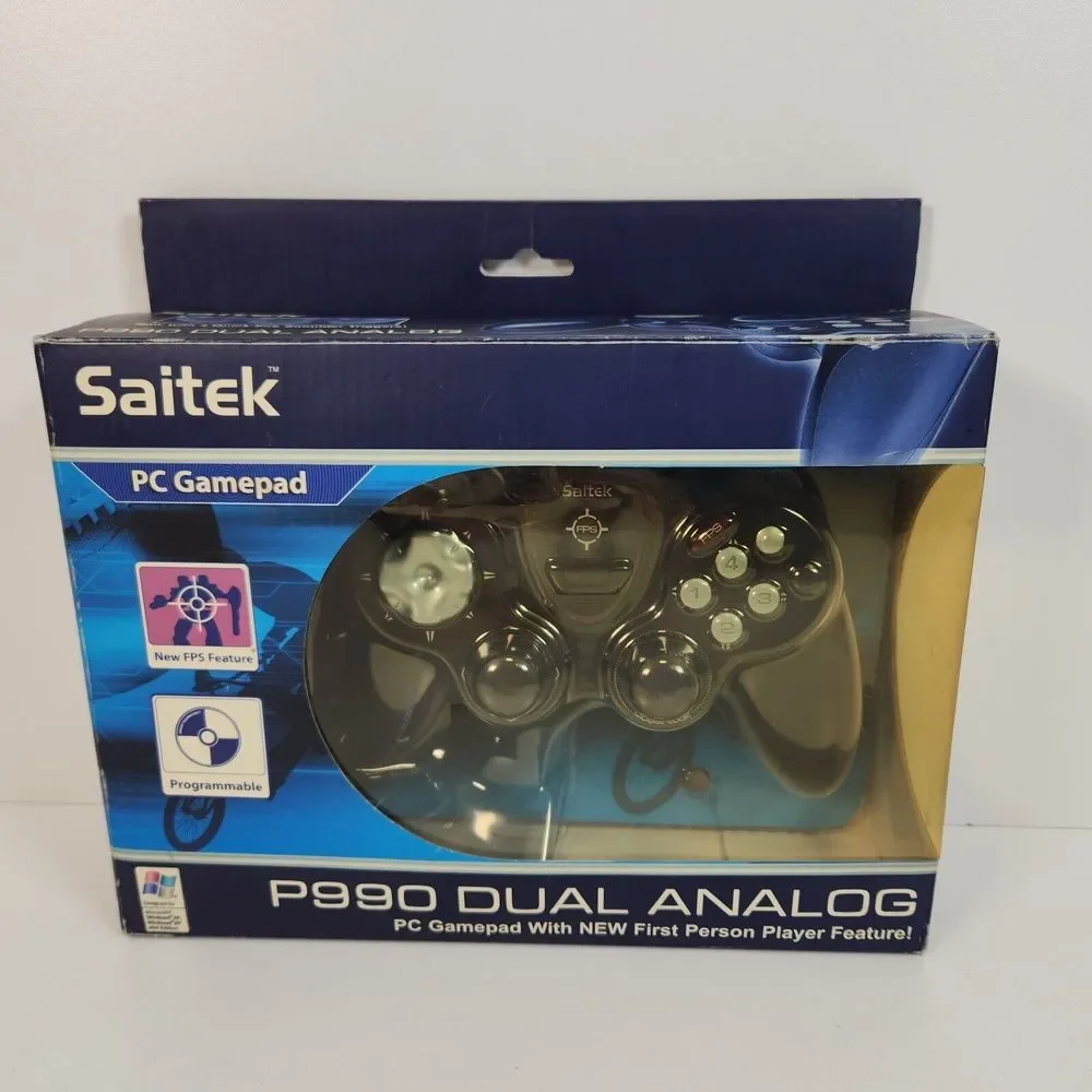 Saitek P990 Dual Analog PC Gamepad Installation‎ CD